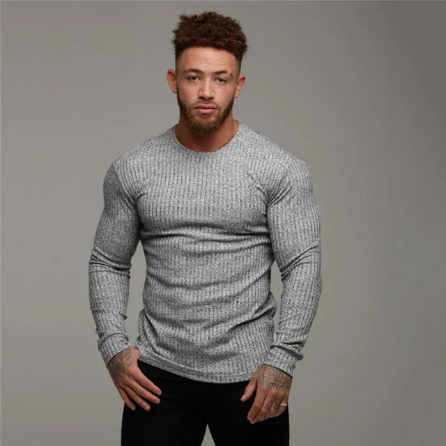 Maglione da uomo in maglia | Elegante maglione per uno stile quotidiano raffinato