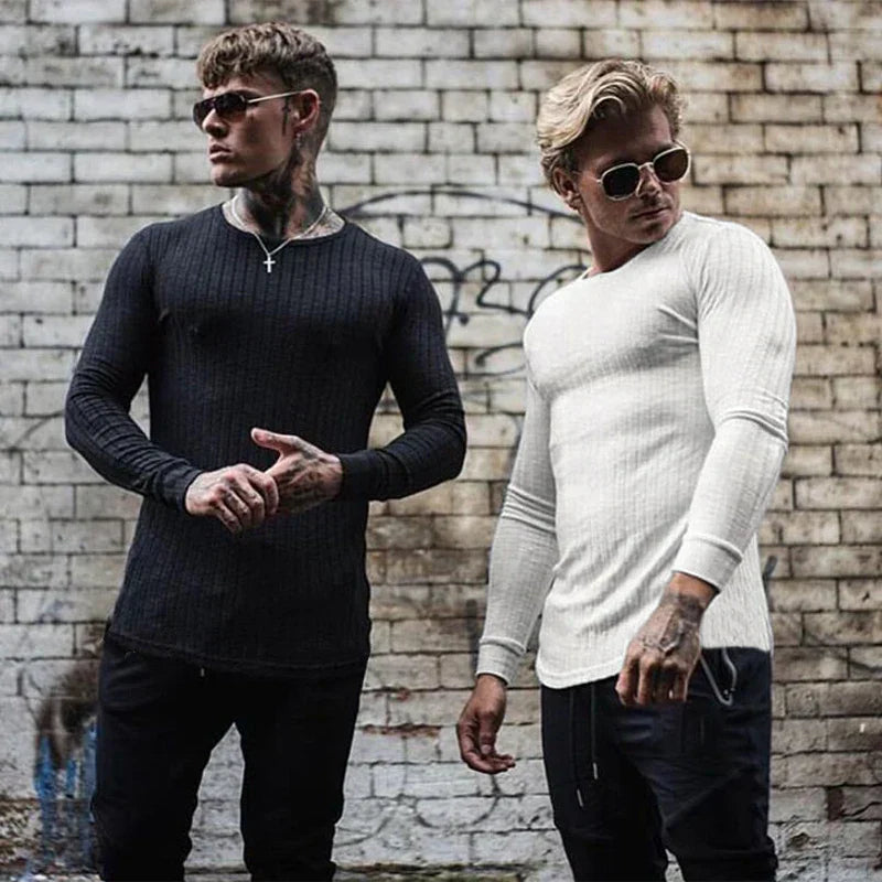 Maglione da uomo in maglia | Elegante maglione per uno stile quotidiano raffinato