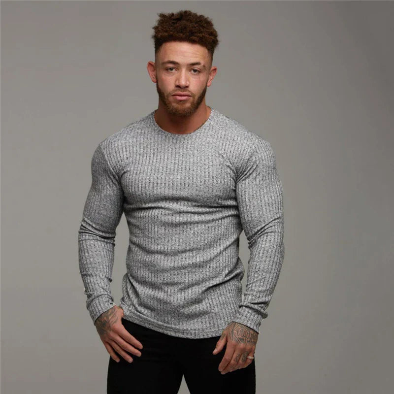 Maglione da uomo in maglia | Elegante maglione per uno stile quotidiano raffinato
