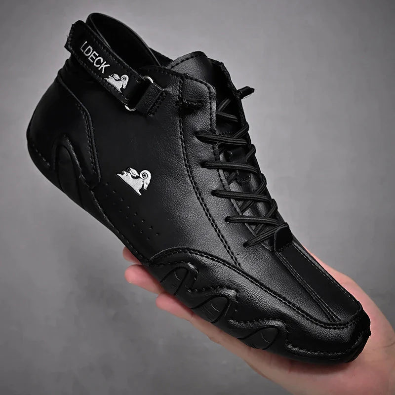 UltraShoe – Leder-Barfußschuhe mit rutschfester Sohle und ultimativem Komfort