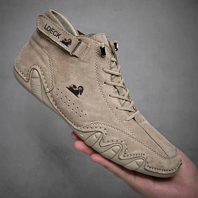 UltraShoe – Leder-Barfußschuhe mit rutschfester Sohle und ultimativem Komfort