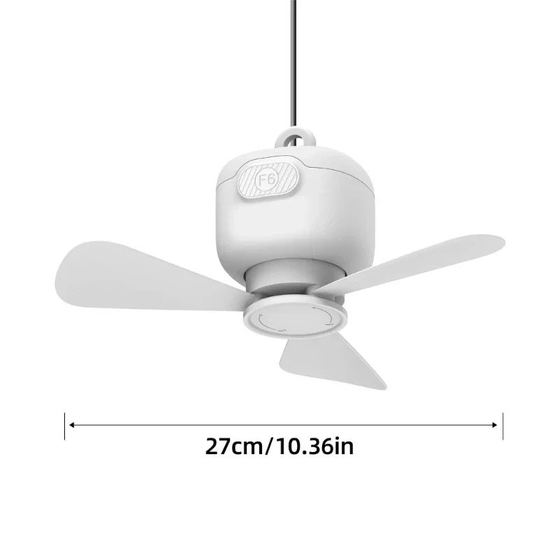 Bolendo Luxuriöser Deckenventilator mit LED-Beleuchtung