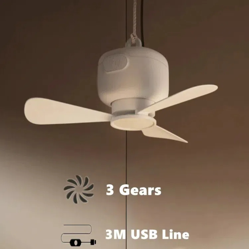 Bolendo Luxuriöser Deckenventilator mit LED-Beleuchtung
