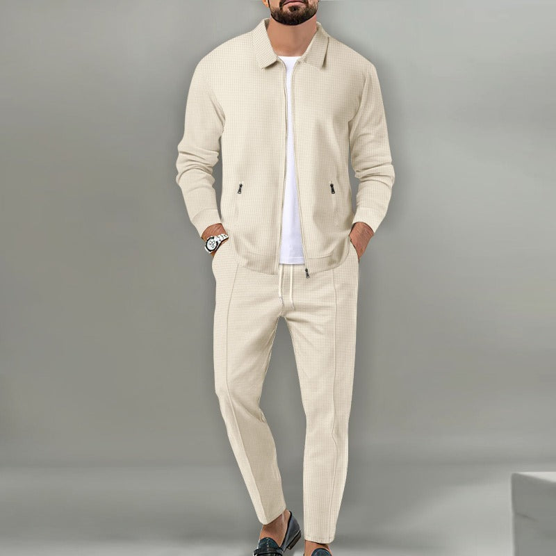 Bolendo 2-teiliges Set mit langer Hose und Jacke mit Reißverschluss