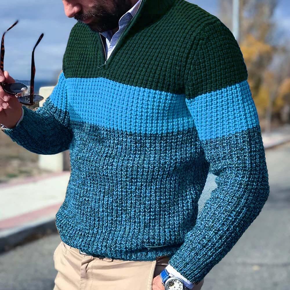 Theo - Pull en tricot stylé pour hommes | Confort et style