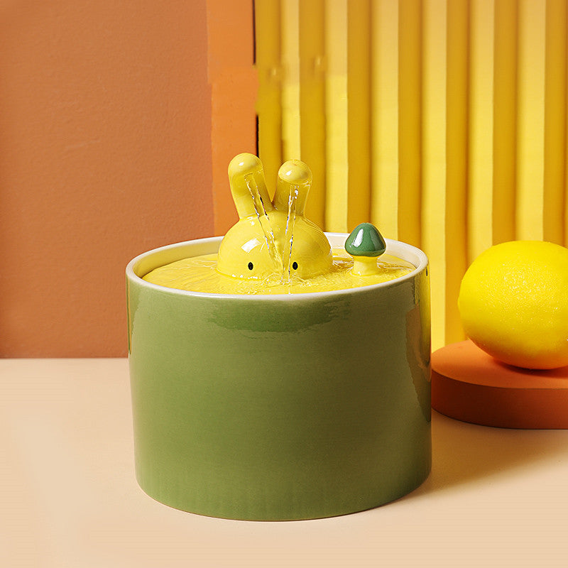 Devako Design fontana d'acqua per gatti Kaninchen