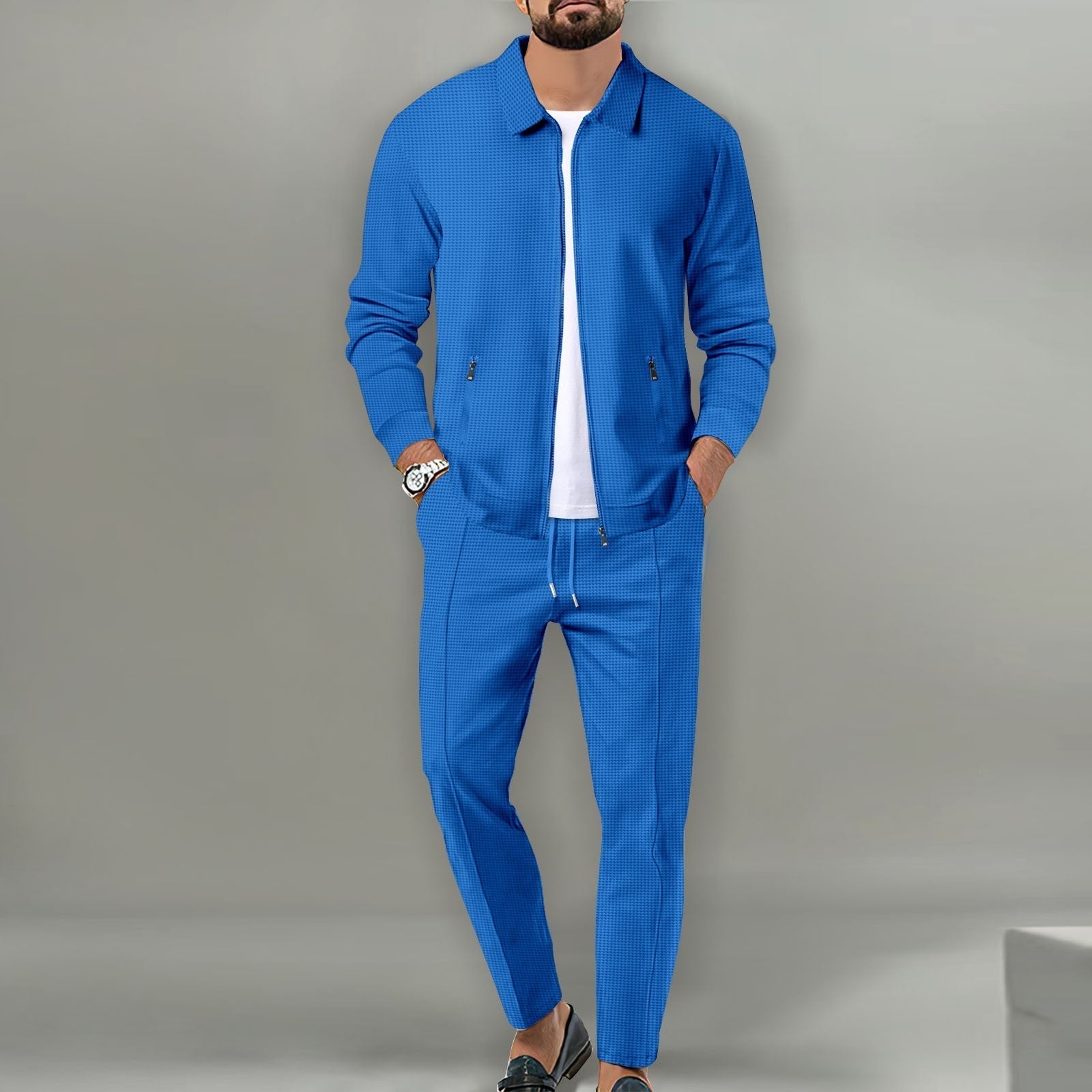 Bolendo 2-teiliges Set mit langer Hose und Jacke mit Reißverschluss