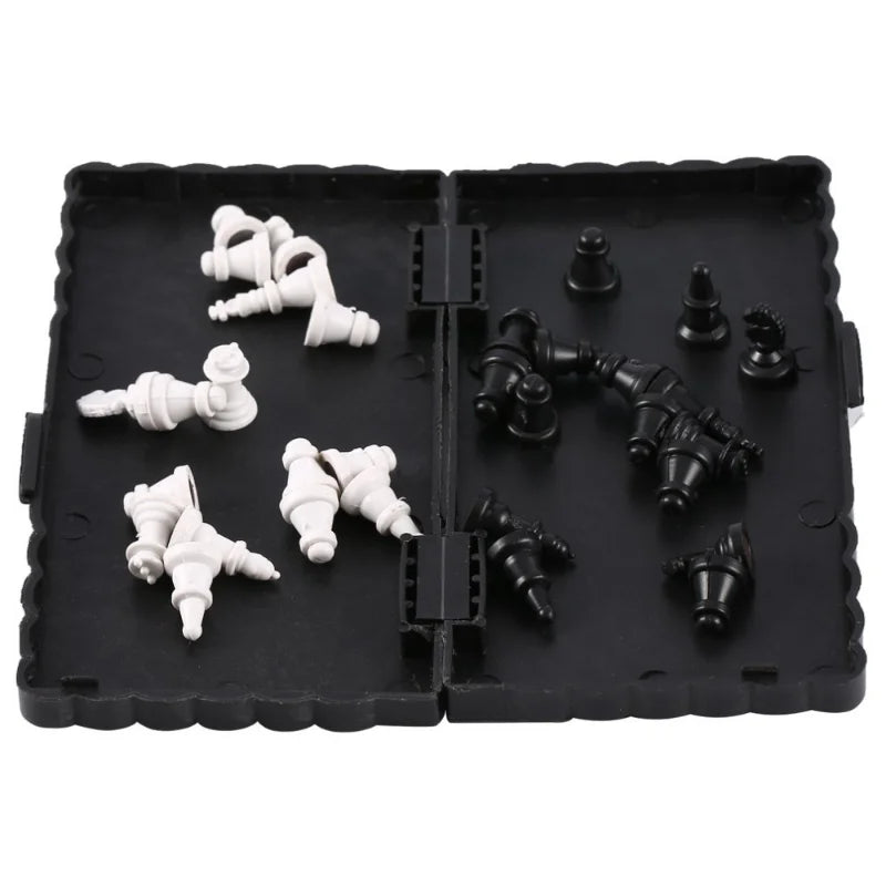 Minimind Magnetisches Schachspiel Kinder – Faltbar, Tragbar & Lernfördernd