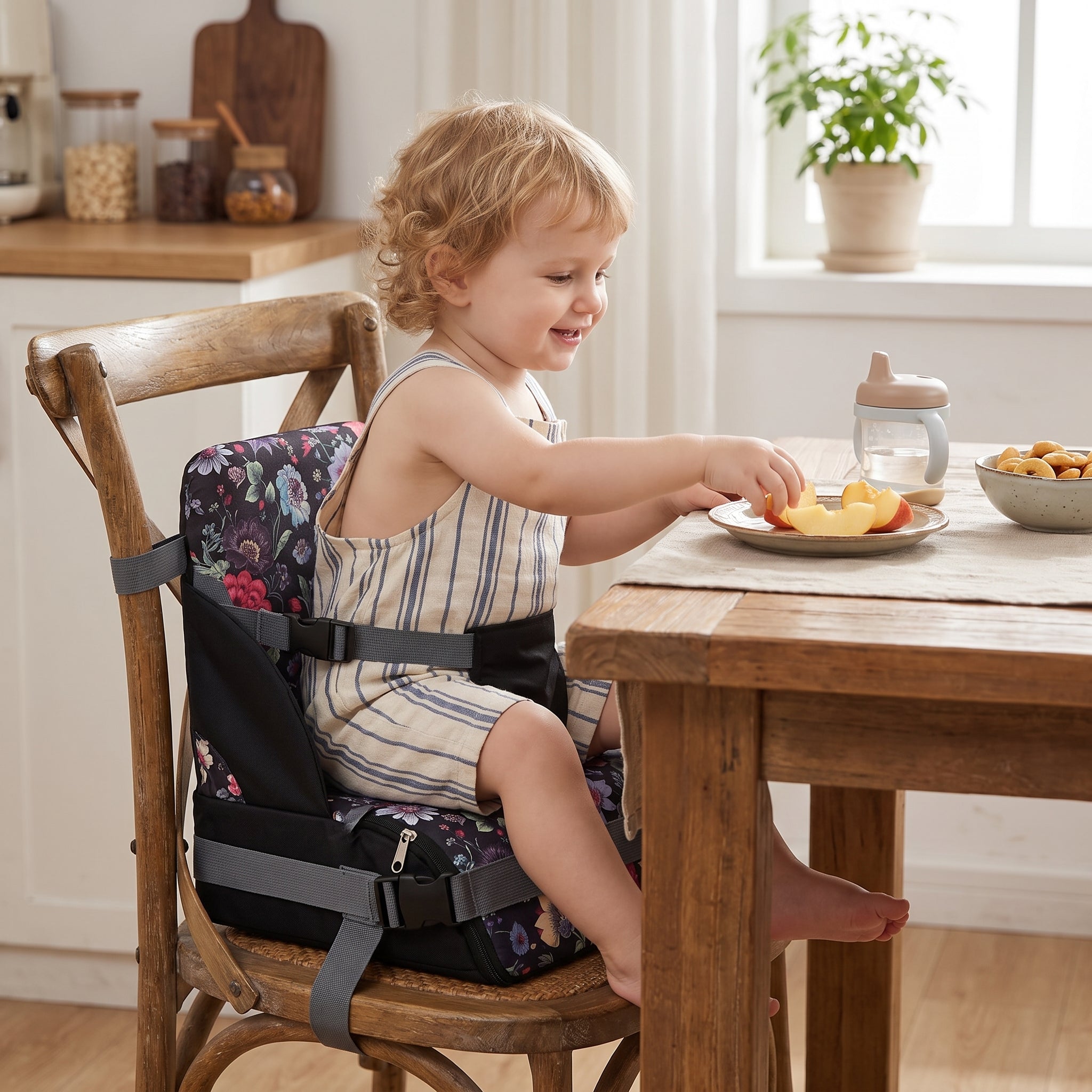 Opvouwbare babyzitje met verhoging 3