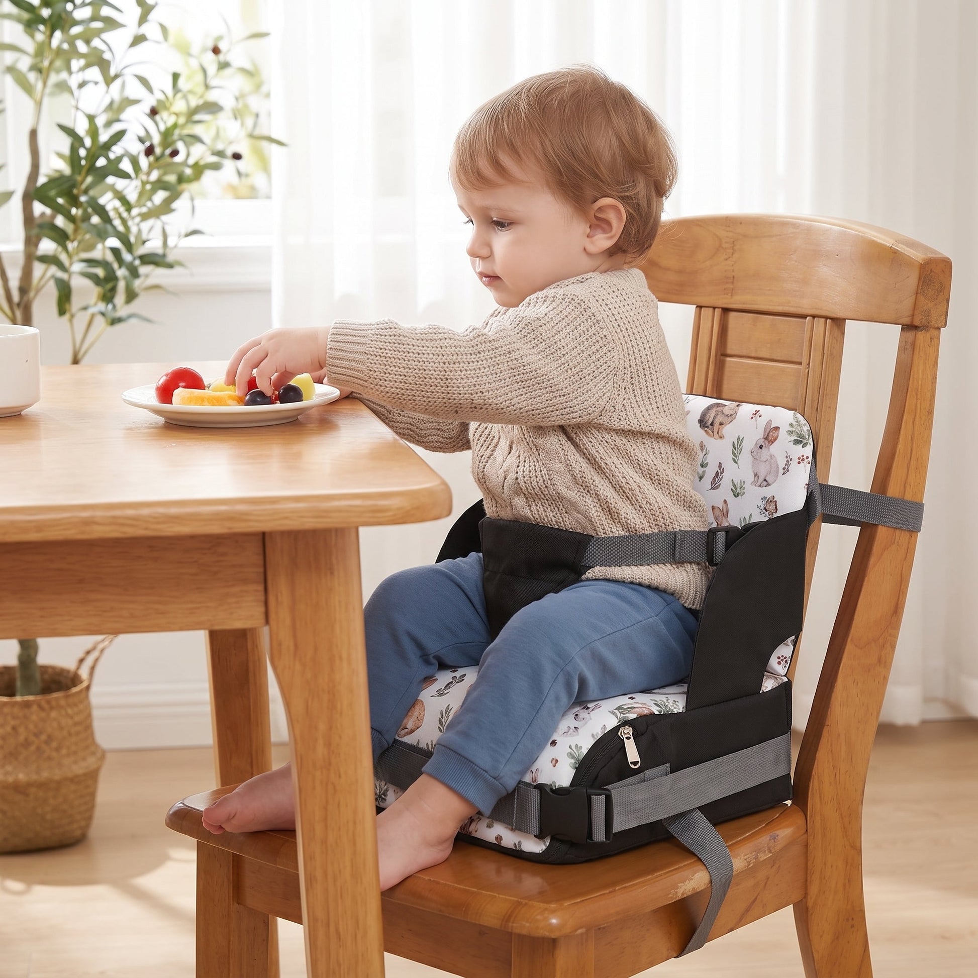 Opvouwbare babyzitje met verhoging 4