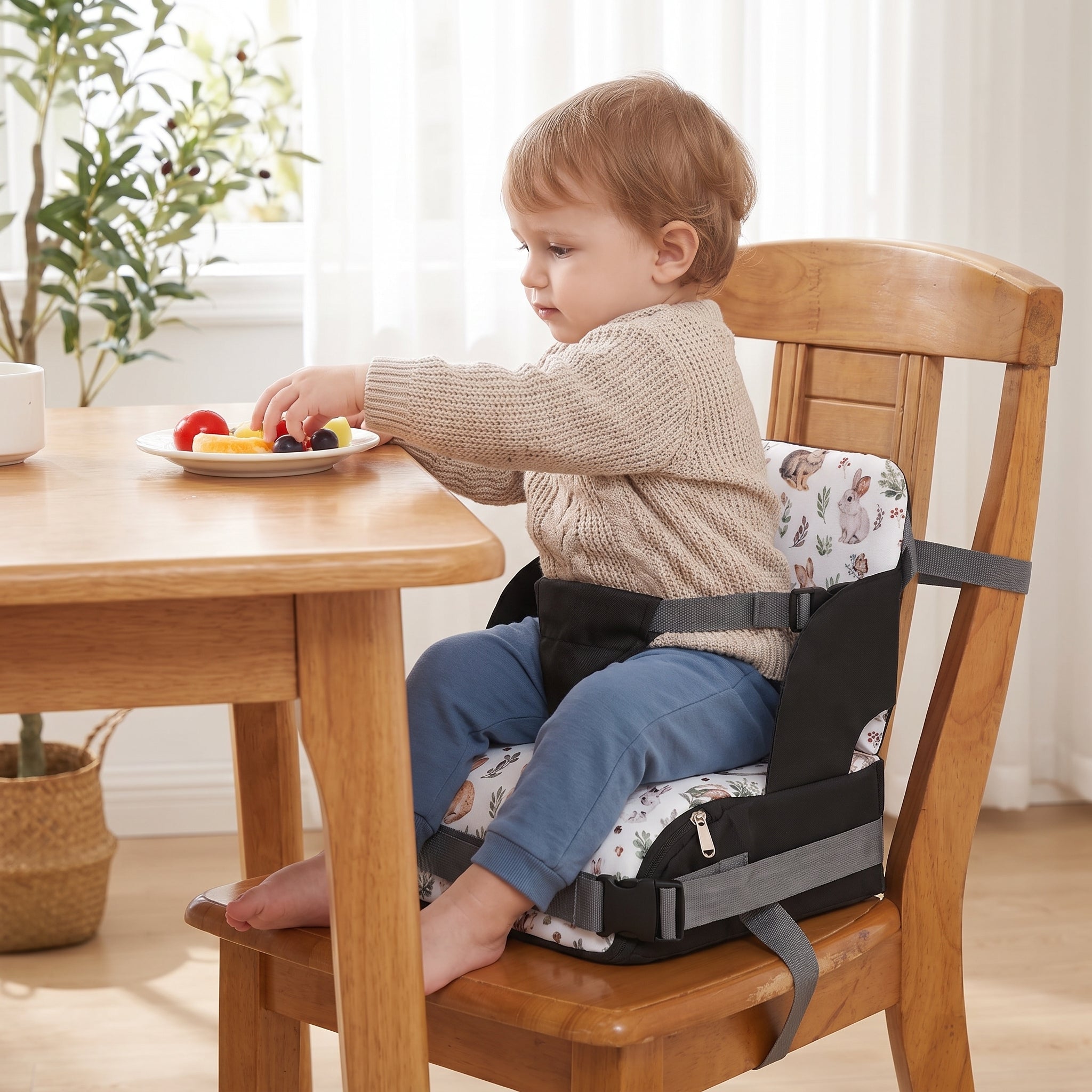 Opvouwbare babyzitje met verhoging 4