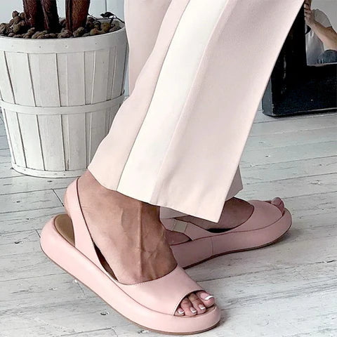 Orthopädische Damen Komfortsandalen mit niedrigem Absatz – Livana 2