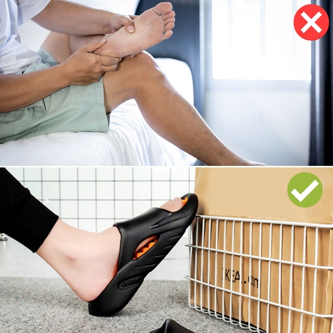 Orthopädische Massage-Hausschuhe mit Noppen für Damen & Herren – Vitalis 4