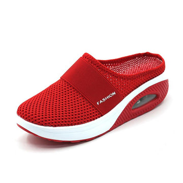 Mesh-Slipper mit Luftpolstersohle
