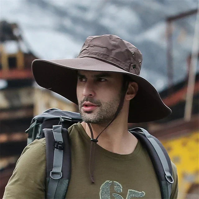 Outdoor-Sommerhut mit Kinnband und Wasserabweisendem Stoff – Ranger 5