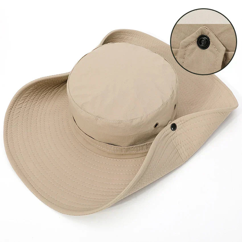 Outdoor-Sommerhut mit Kinnband und Wasserabweisendem Stoff – Ranger 6