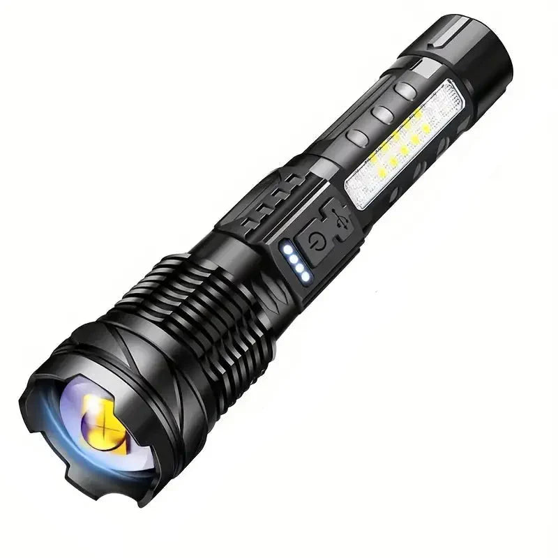 OutdoorHaven Militär-Taschenlampe - 5000 Lumen, bis zu 1000m Reichweite ( dont put online)