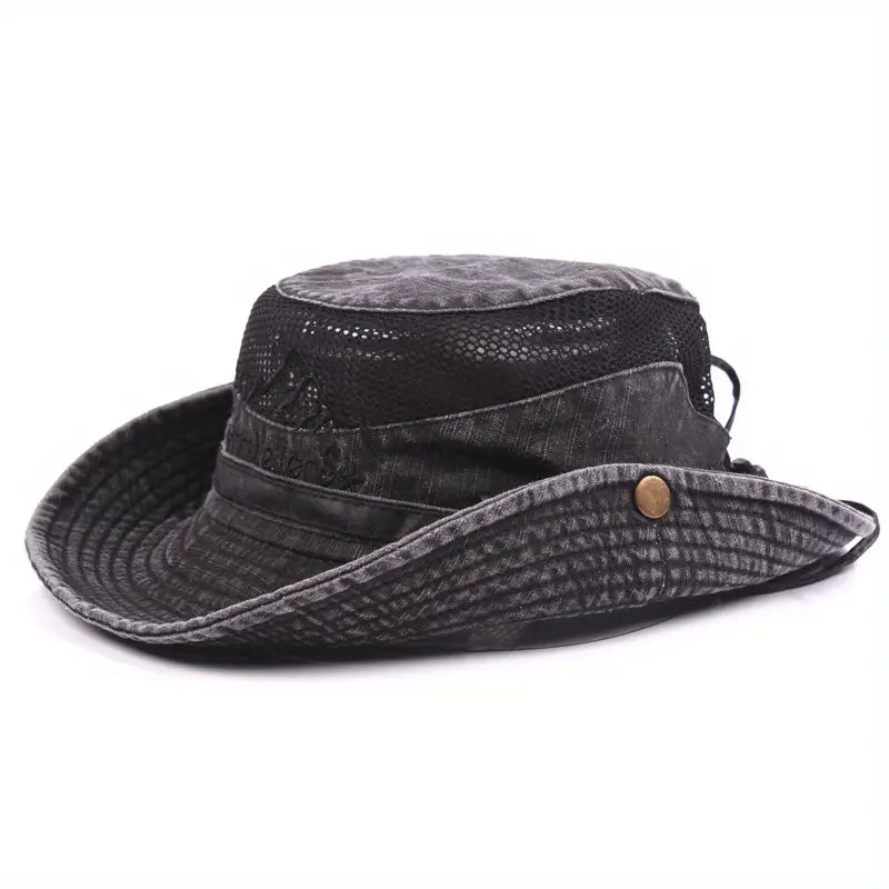 Outdoor Sonnenhut mit Verstellbaren Riemen und Breiter Krempe – Solantra 2