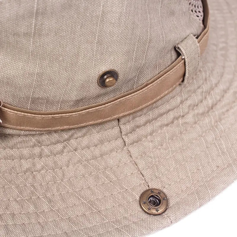 Outdoor Sonnenhut mit Verstellbaren Riemen und Breiter Krempe – Solantra 4