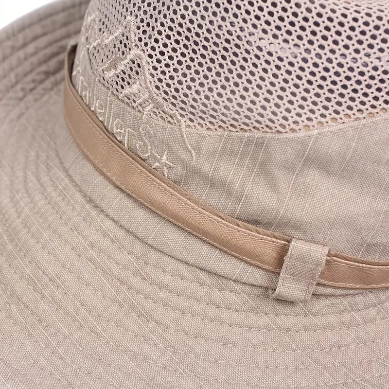 Outdoor Sonnenhut mit Verstellbaren Riemen und Breiter Krempe – Solantra 6