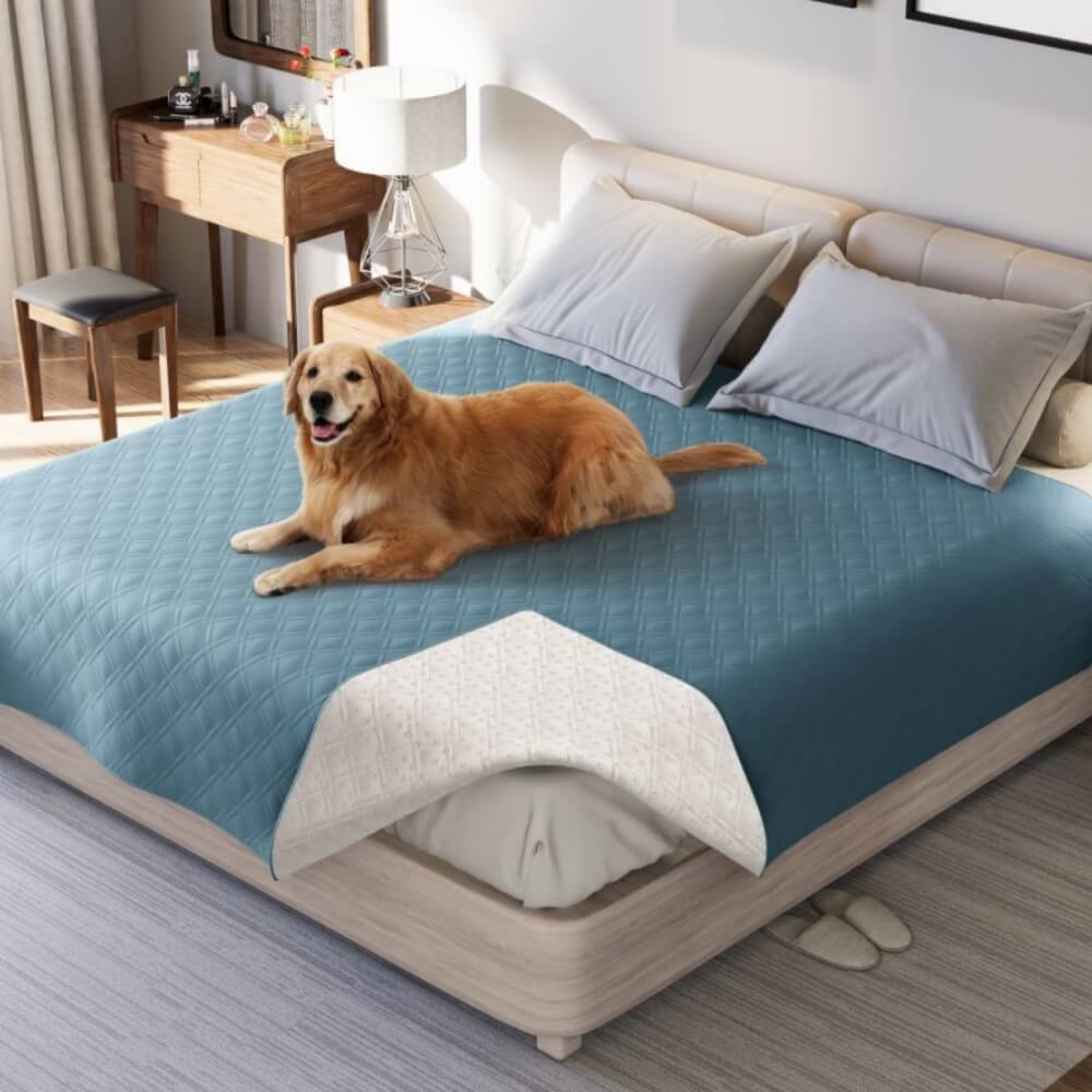 PAWDEFEND – Hochwertige Haustierdecke mit wasserdichtem Design zum Schutz von Möbeln 3