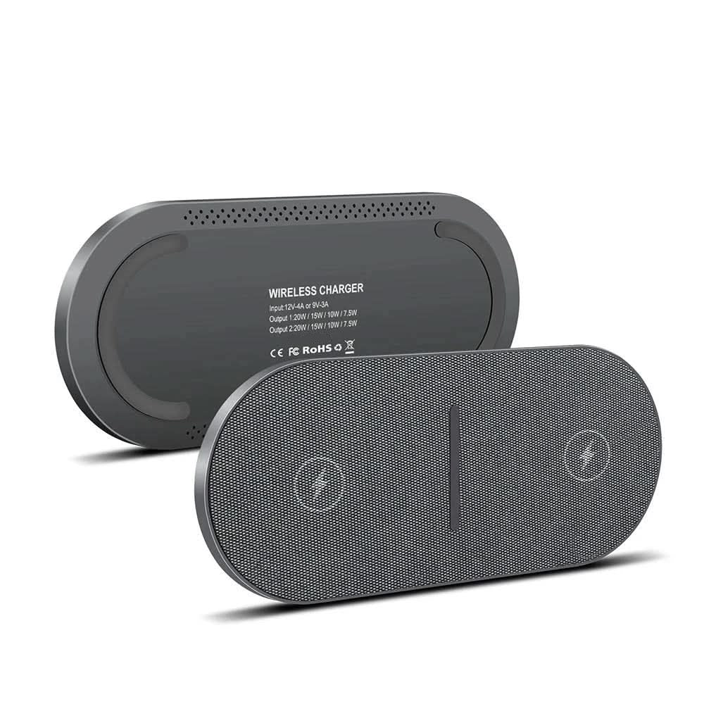 POWERDOCK – Kabellose 40-W-Ladestation für iPhone, AirPods & Samsung 7