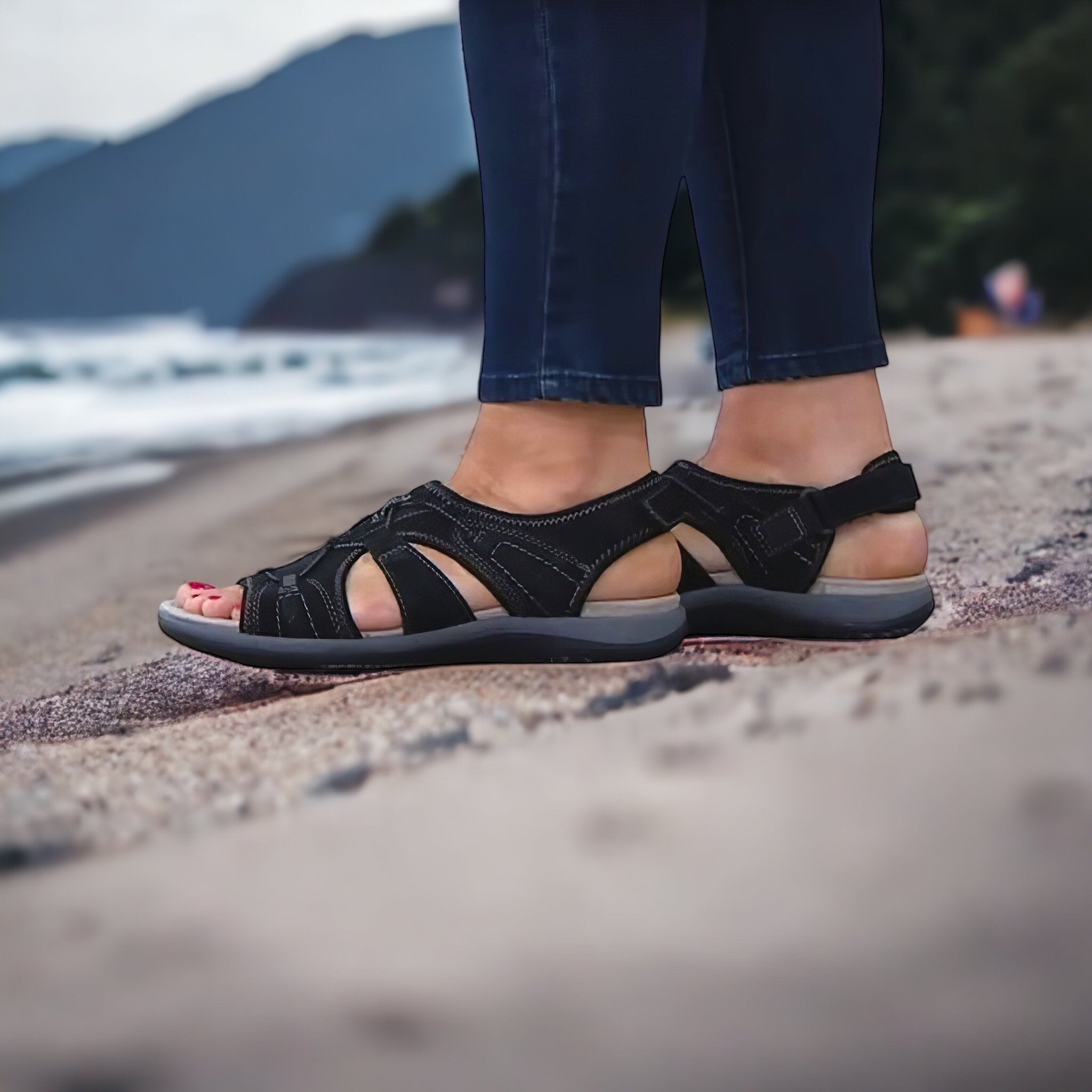 Breeze Vika – ortopedické letní sandály s komfortní stélkou