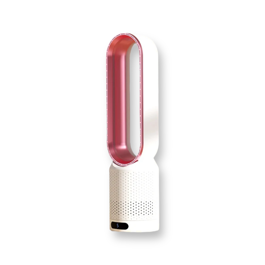 AirPure 3-in-1 Luftkühler mit Luftfilter, Oszillation & LED-Touch – Bladlos, leise & modern