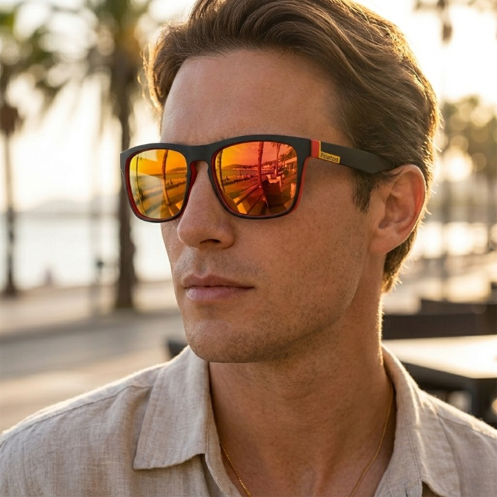 Polarisierte Sonnenbrille UV400 – 99% Blendschutz, Unisex 0