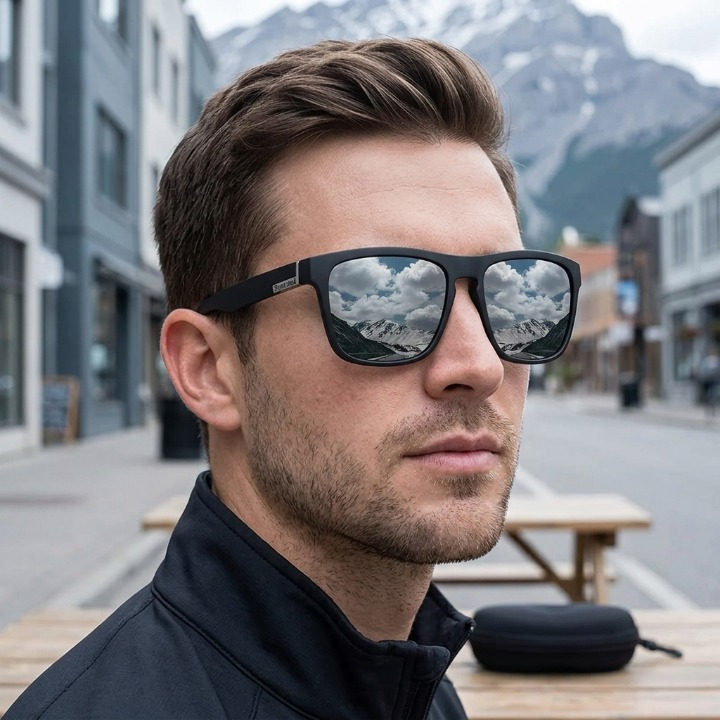 Polarisierte Sonnenbrille UV400 – 99% Blendschutz, Unisex 3