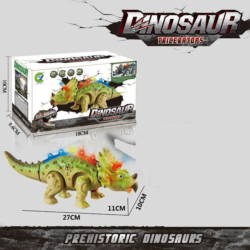 Pratende en lopende dinosaurus – Interactieve elektrische dino voor kinderen 0
