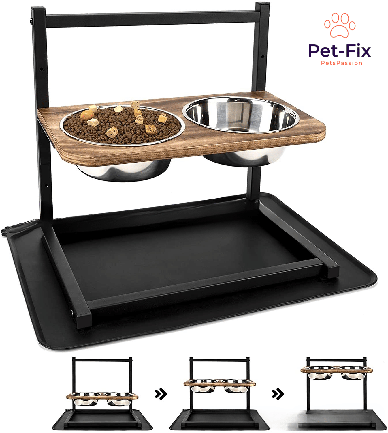 Premium Erhöhtes Hundefutterstation - SnackHaven 2