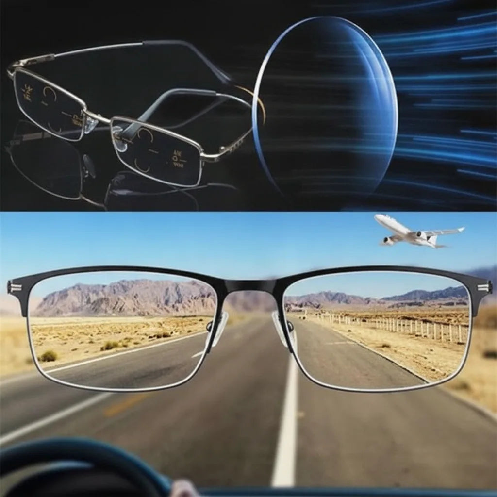 Progressive Gleitsichtbrille mit automatischer Anpassung 4