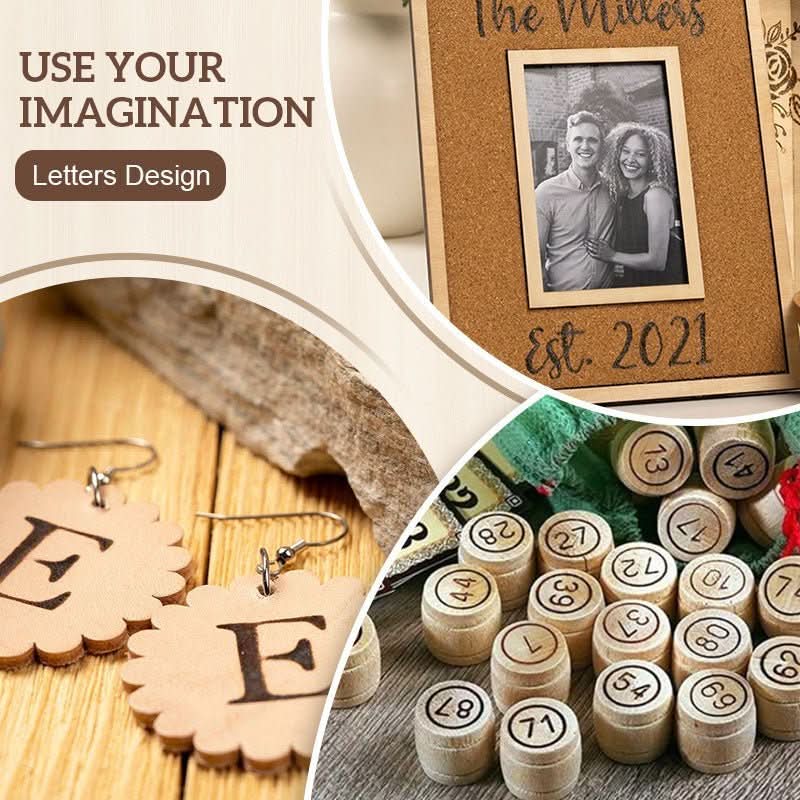 Set di penne per incisione – Set creativo da 58 pezzi con controllo della temperatura e accessori