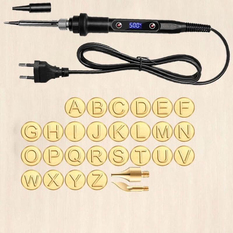 Set di penne per incisione – Set creativo da 58 pezzi con controllo della temperatura e accessori
