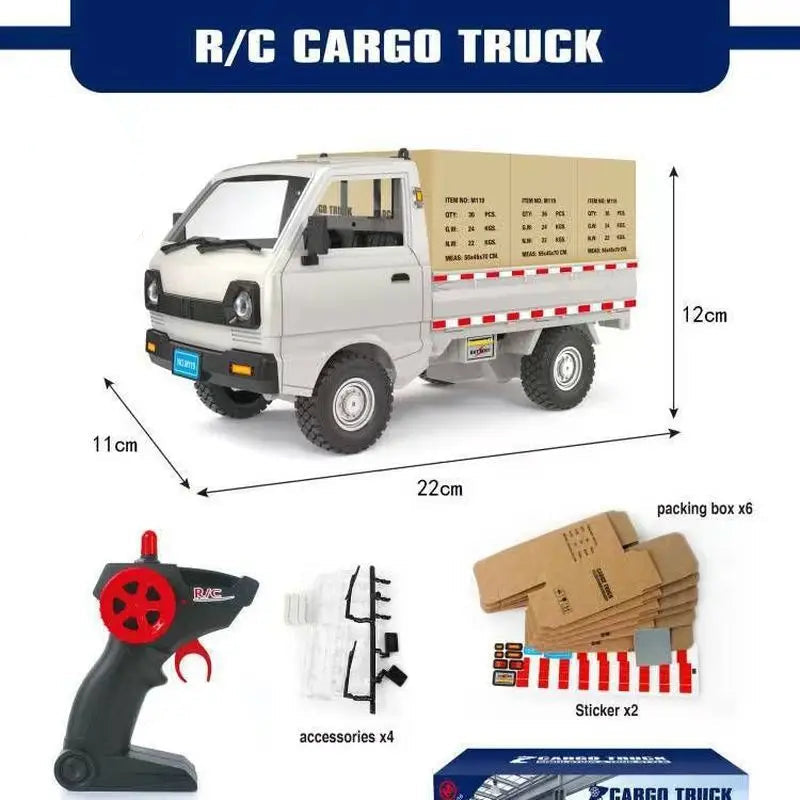 SpeedX – RC driftovací auto s LED, robustní model pro děti, 27 cm