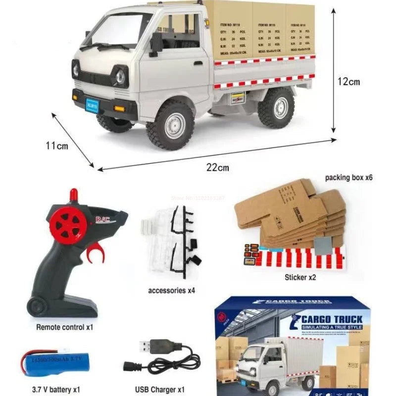 SpeedX – RC driftovací auto s LED, robustní model pro děti, 27 cm