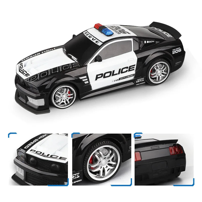 SpeedMax – RC Polizei Auto 1:12 mit LED & 2,4 GHz Fernbedienung