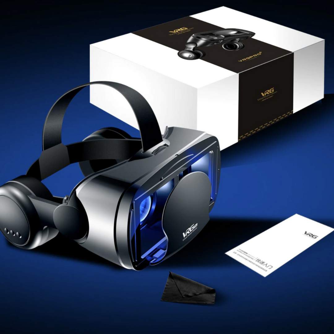 Realität PRO+™ | Intelligente VR-Brille mit integriertem Headset für iPhone und Android 1