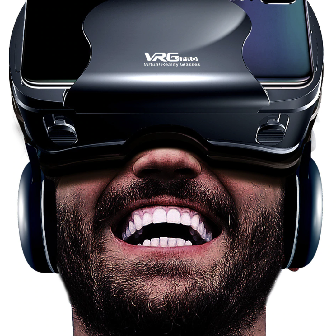 Realität PRO+™ | Intelligente VR-Brille mit integriertem Headset für iPhone und Android 3