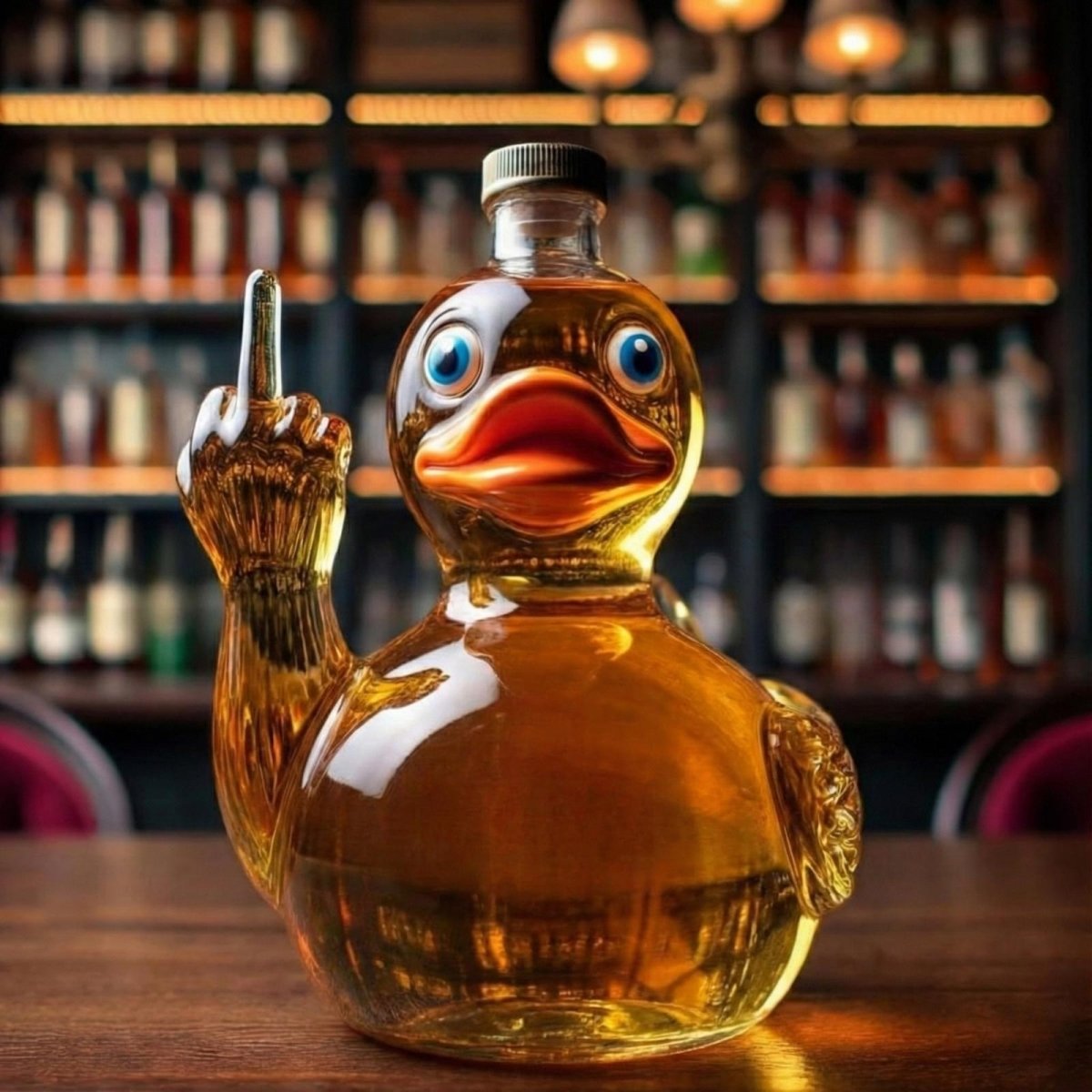 Rebellious Whiskey Decanter Bottle 7