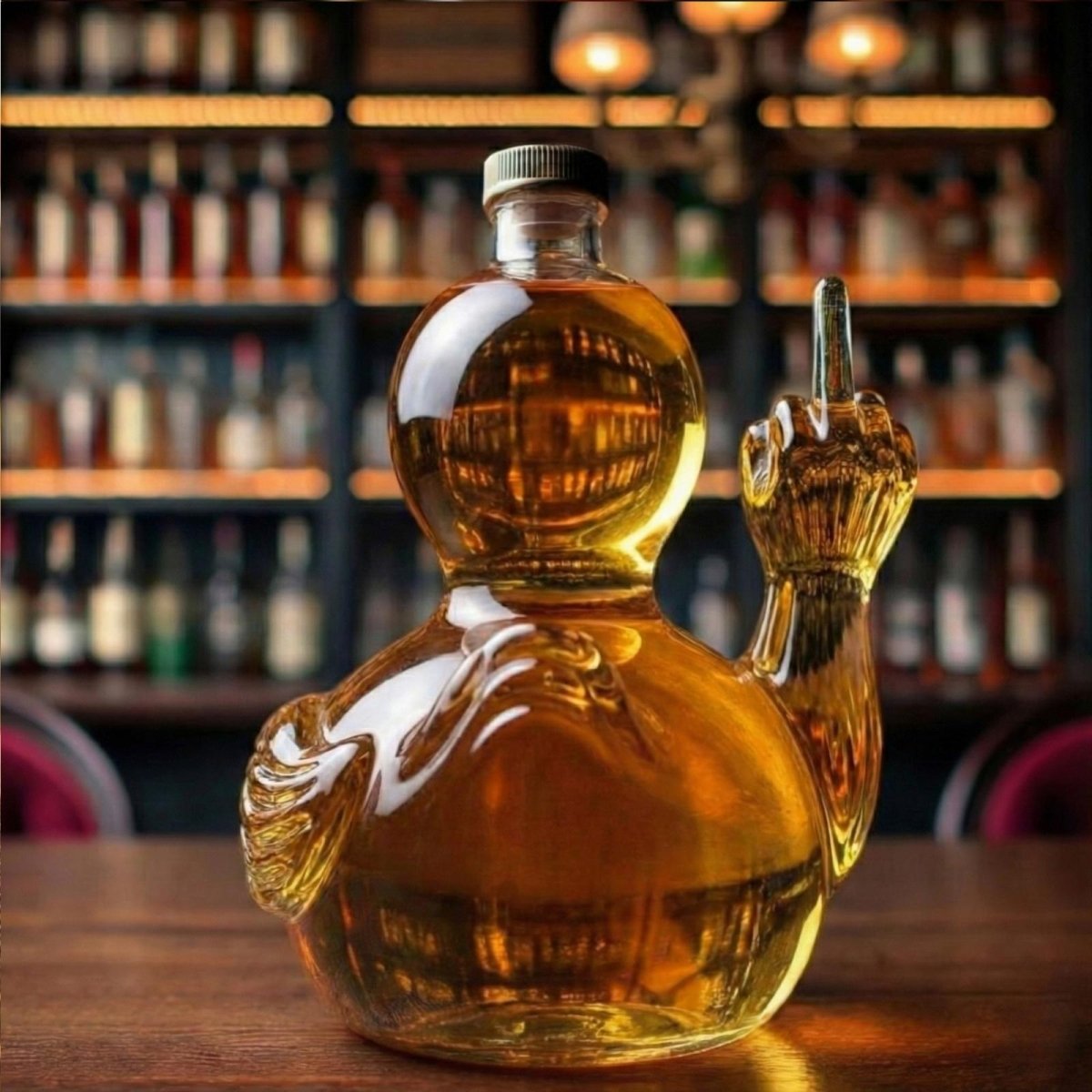 Rebellious Whiskey Decanter Bottle 8