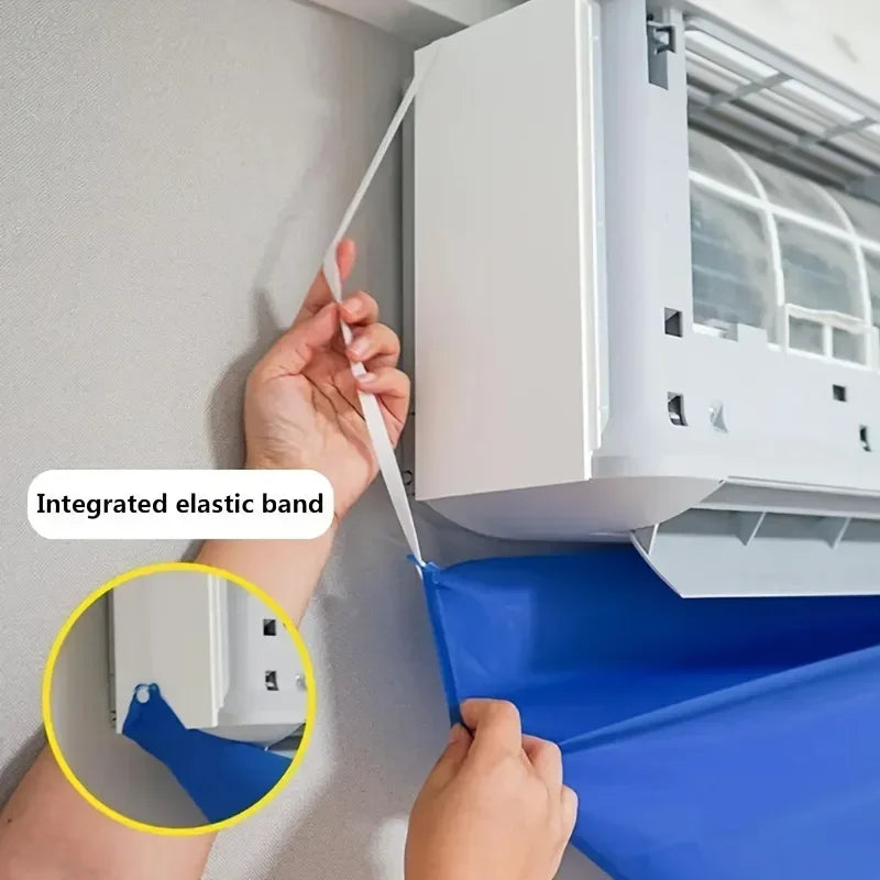 Reinigungsset für Wandmontierte Klimaanlagen mit Staubschutz und Werkzeugen 1