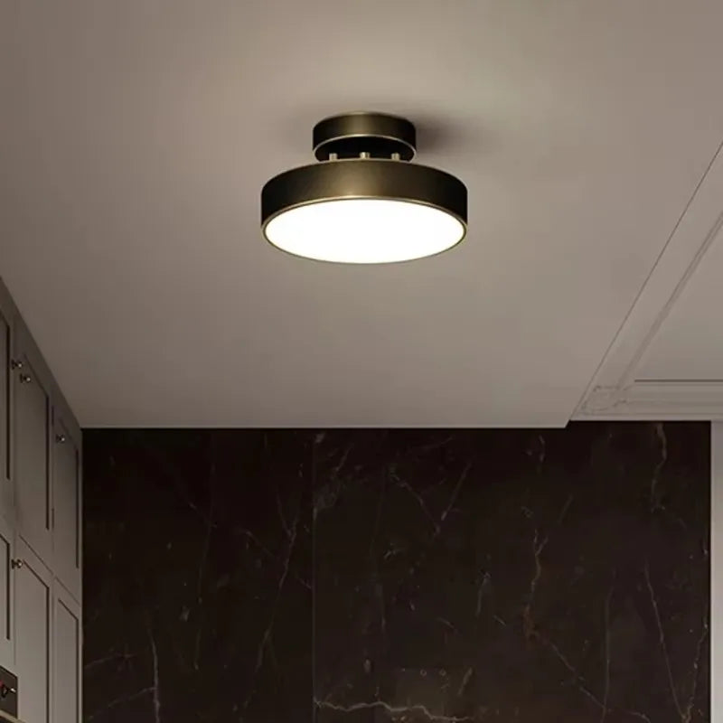 Coppera – Retro LED stropní svítidlo měď energeticky úsporné a kompaktní