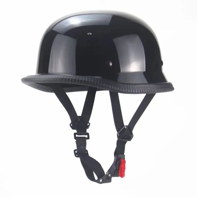 Retro Motorhelm Heren - Lichtgewicht Veiligheidshelm voor Cruisers, Helm Kopen 1