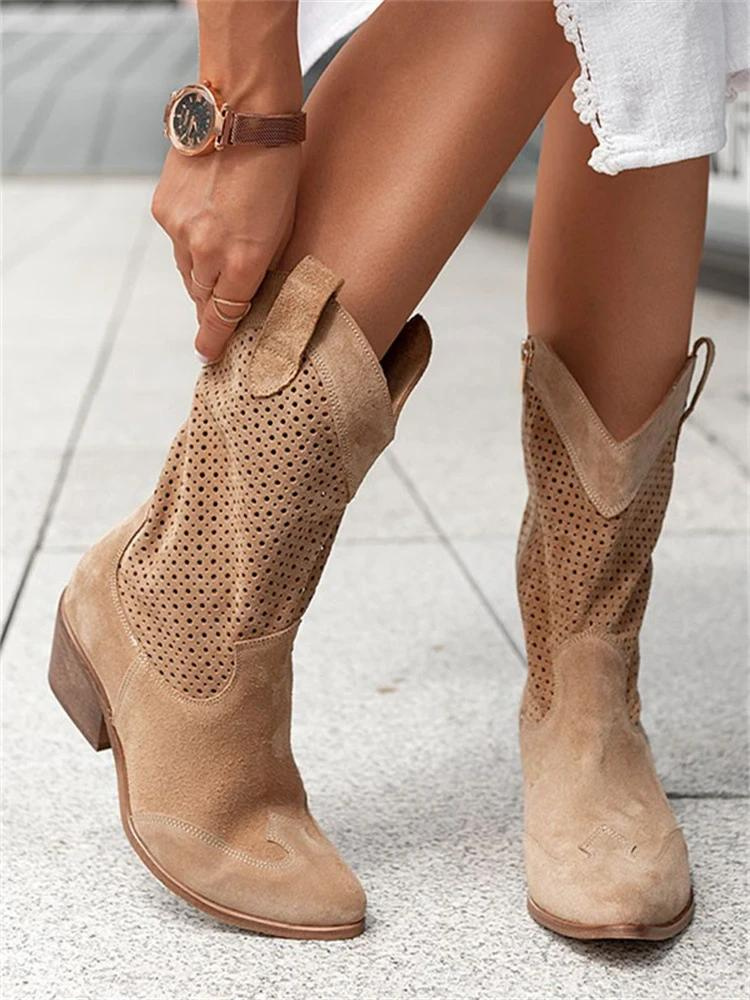 Lene - bottes de cowboy qui respirent