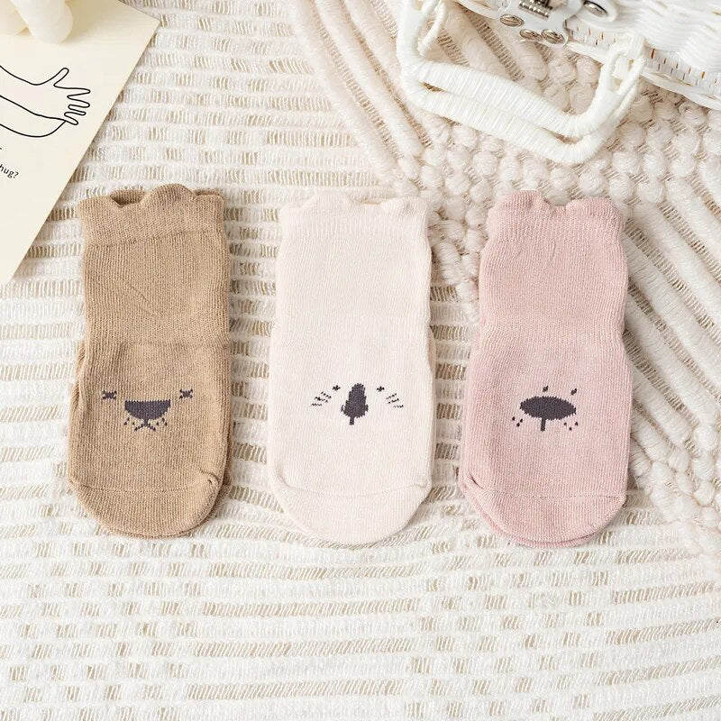 Chaussettes antidérapantes pour bébé avec grip en caoutchouc
