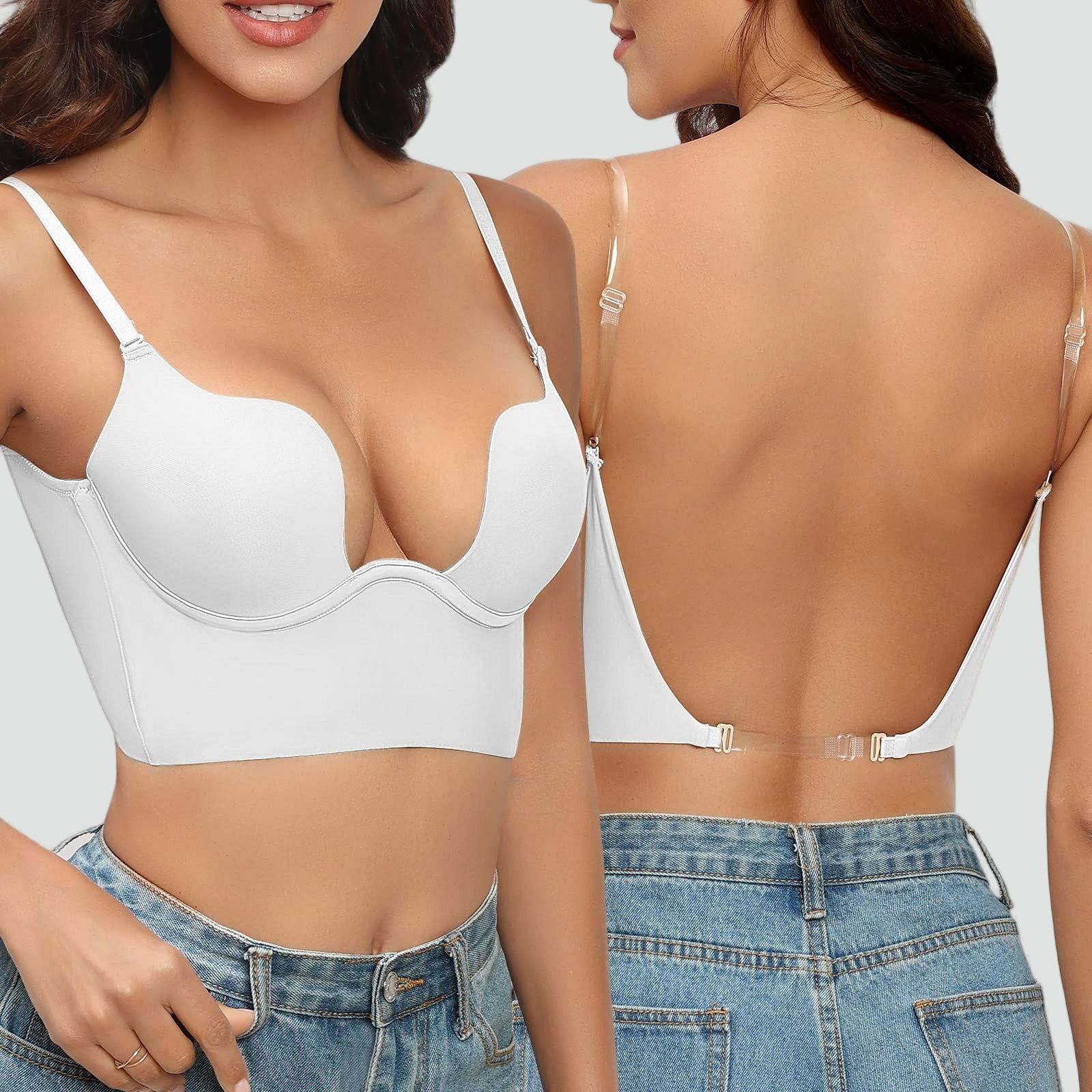 Rückenfreier BH für Damen mit nahtloser Passform und elegantem Design 8