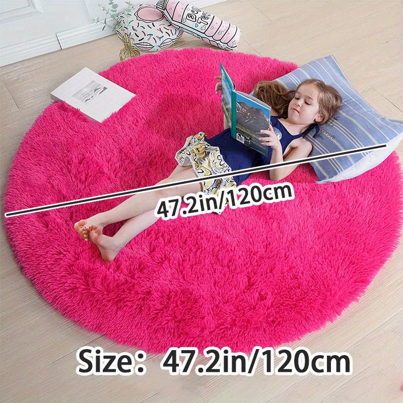 Runder Fluffy Teppich - Clouda 13