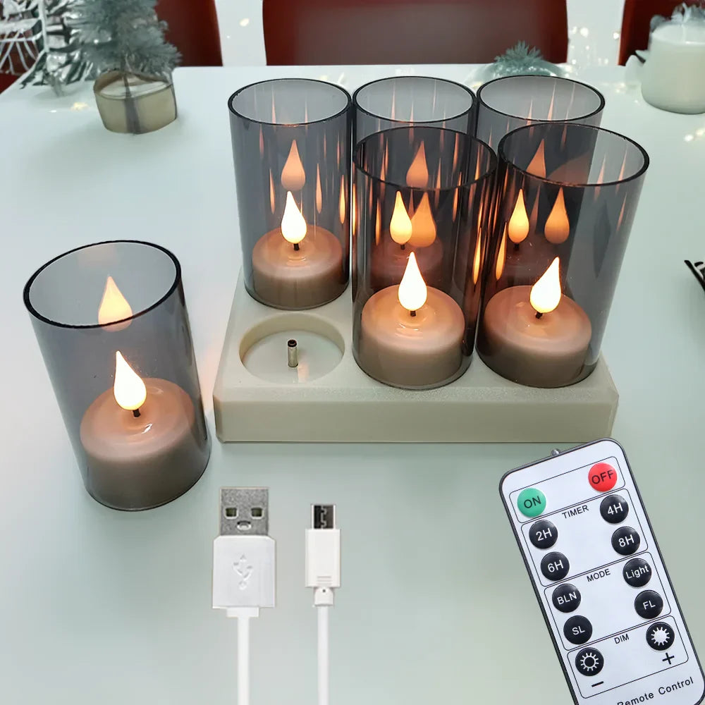 Flickerflex - Candele tremolanti senza fiamma per la decorazione